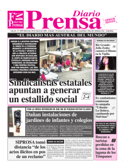 Edición 3950 Miércoles 30 de Marzo de 2016- CS5