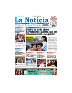 Versión Digital - La Noticia - The Spanish