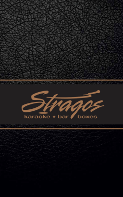 Carta de Tragos - Karaoke Stragos