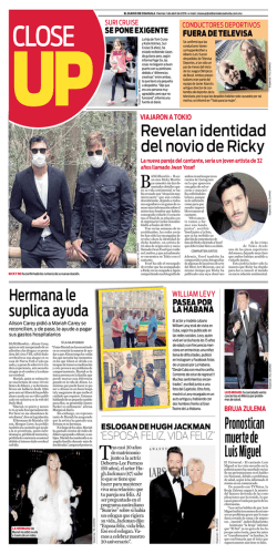 Revelan identidad del novio de Ricky Hermana le suplica ayuda