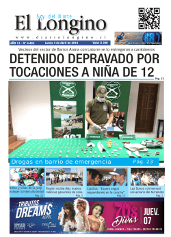 detenido depravado por tocaciones a ni&ntilde;a de 12