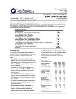 Banco Financiero del Perú - Bolsa de Valores de Lima