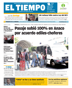 Pasaje subi&oacute; 100% en Anaco por acuerdo ediles-choferes