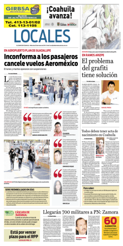 Inconforma a los pasajeros cancele vuelos Aeroméxico