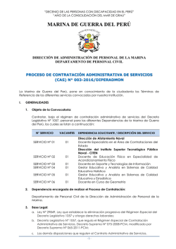 Descargar convocatoria - Marina de Guerra del Perú