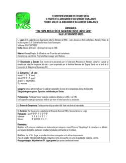 &ldquo;XXVCOPA IMSS-LEON DE NATACION CURSO LARGO 2016&rdquo;