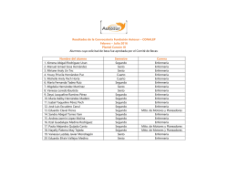 Resultados de la Convocatoria Fundación Autosur – CONALEP