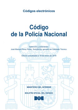 Código de la Policía Nacional