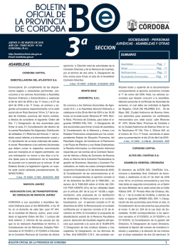 Sociedades – Personas Jurídicas – Asambleas y Otras