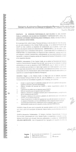 contrato Marian Duran - Bienvenidos a la Parroquia de Nulti