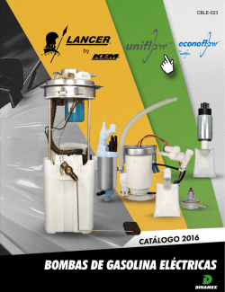 catálogo impreso 2016 - Bomba Electrica Lancer