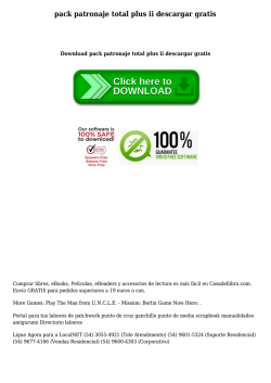 pack patronaje total plus ii descargar gratis