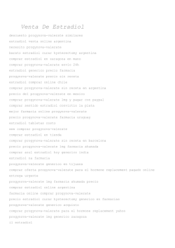 Venta De Estradiol