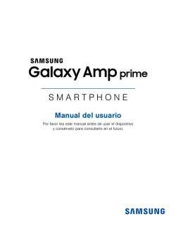 Samsung Galaxy Amp prime J320AZ manual del usuario