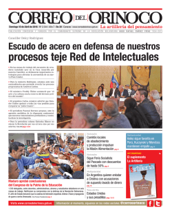 Descargar PDF - Correo del Orinoco