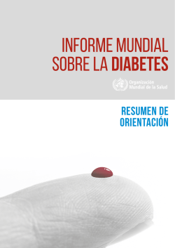 informe mundial sobre la diabetes