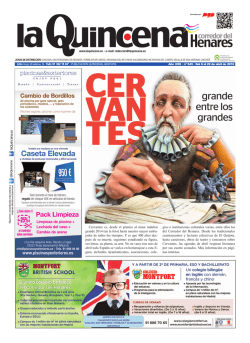 la quincena 545 (8 al 21 de abril de 2016)
