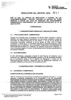 descargos - Arcotel