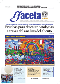 Edición impresa - gaceta Digital UNAM