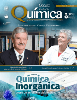 Seminarios - Facultad de Química UNAM