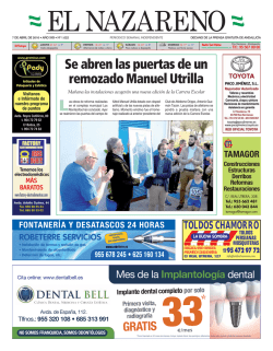 Descargar versi&oacute;n PDF - Peri&oacute;dico El Nazareno