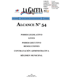 poder legislativo - Imprenta Nacional