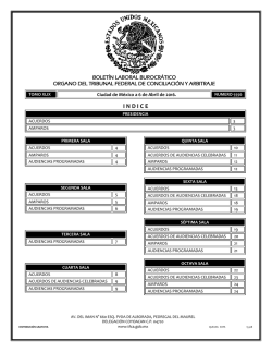 6 - Tribunal Federal de Conciliación y Arbitraje