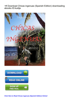 +# Chicas ingenuas (Spanish Edition) downloading