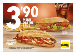 desc&aacute;rgatelos aqu&iacute; - Pans and Company