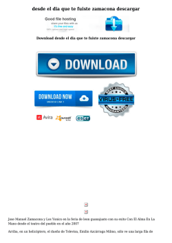 desde el dia que te fuiste zamacona descargar