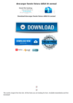 descargar fuente futura xblkit bt normal