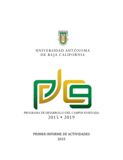 Informes del 2015-2019 - Vicerrectoría Ensenada