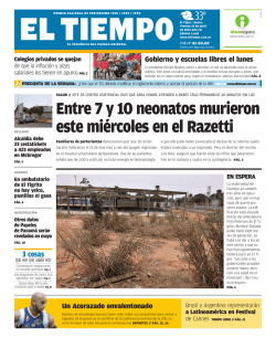 Entre 7 y 10 neonatos murieron este miércoles en el Razetti