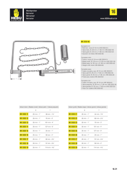 www.HEBUmedical.de HB 3332-00 HB 3332-11 HB 3332
