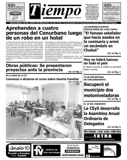 Aprehenden a cuatro personas del Conurbano luego de un robo en