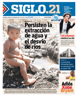 Persisten la extracción de agua y el desvío de ríos