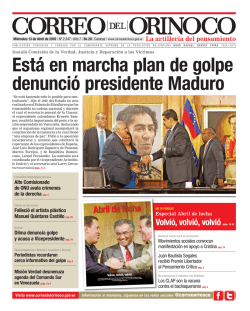 Descargar PDF - Correo del Orinoco