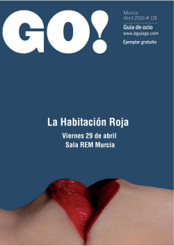 abril - La Guía GO!