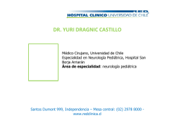 dr. yuri dragnic castillo - Hospital Clínico Universidad de Chile