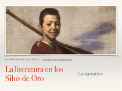 La narrativa en los siglos de Oro - Lenguamaca