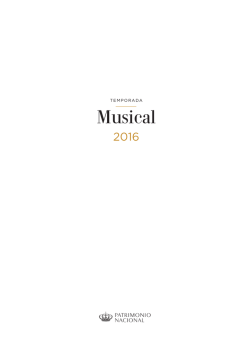 Temporada Musical 2016