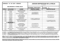 juegos deportivos de la rioja