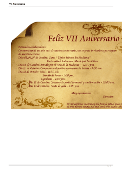 VII Aniversario - Hospital Municipal Los Olivos