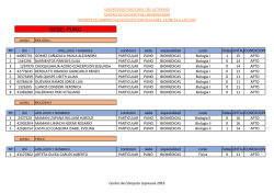 PUBLICACIÓN DE RESULTADOS DE LOS DOCENTES