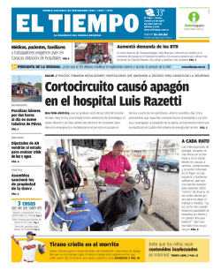 Cortocircuito causó apagón en el hospital Luis Razetti