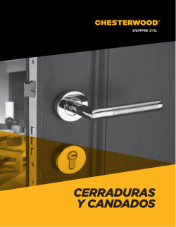 cerraduras - chesterwood