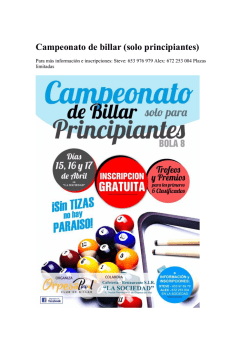 Campeonato - Costa Azahar II