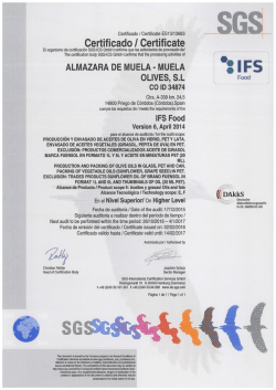 IFS Priego - Packaging Migasa