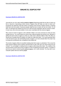 sinuhe el egipcio pdf