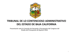 Actividades Institucionales - Tribunal Contencioso Administrativo del